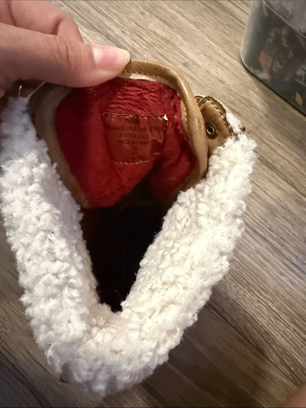 Tommy Hilfiger Tan & Navy Sherpa-Lined Duck Boots